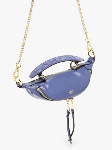 Cross Body Tas Xs Origami Leder Lancel Blauw origami A12526 ander zicht 1